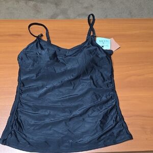 Shade & Shore Black Bathing Suit Top